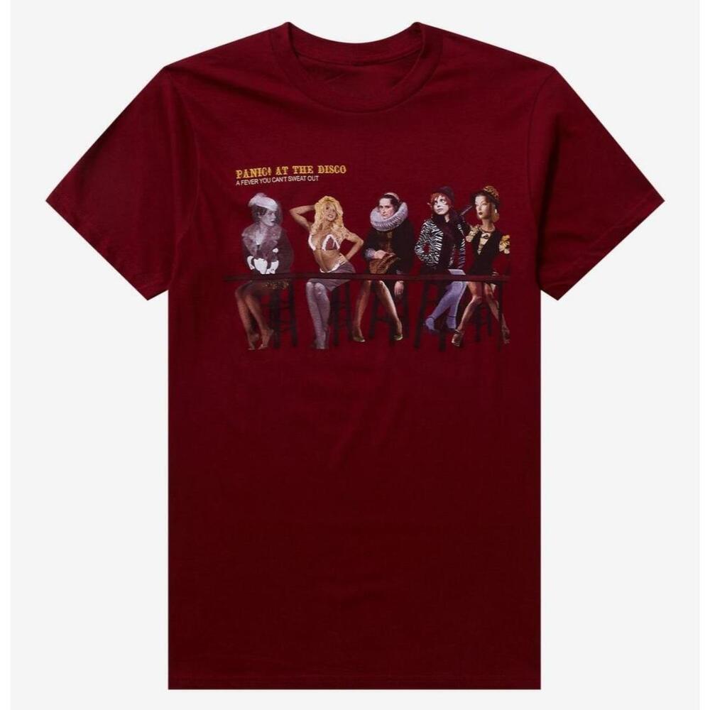Panic! At The Disco Fever CanT Sweat Out Boyfriend Fit Girls T-Shirt
